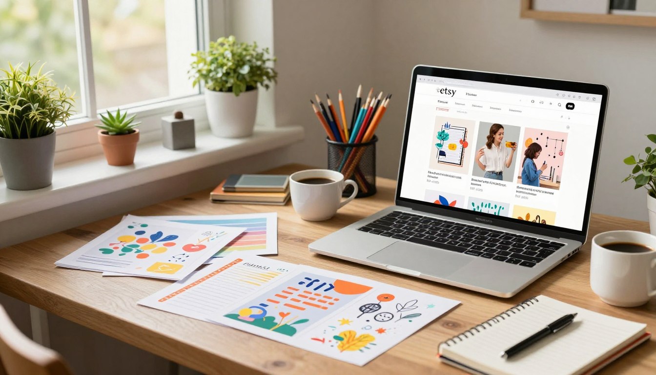 You are currently viewing How to start selling PDFs on Etsy today and boost your sales