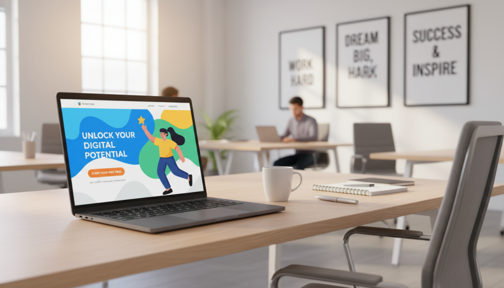 landing page