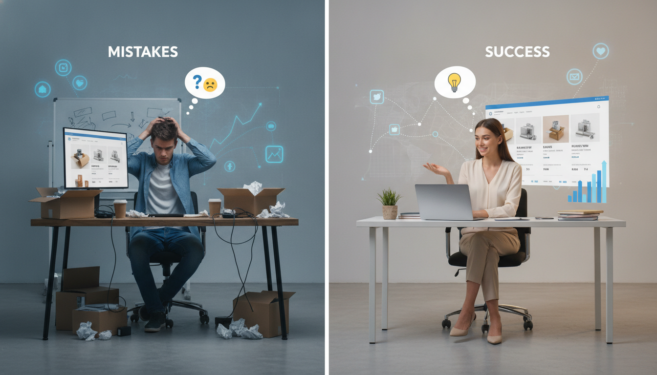 Read more about the article Common mistakes new Facebook sellers make and how to fix them