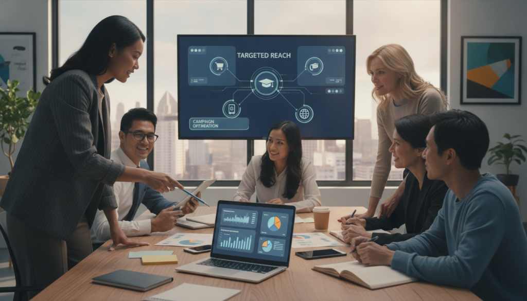 Engaging ad campaigns with audience targeting Engaging ad campaigns with audience targeting