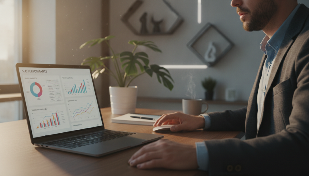 using SEO and built-in marketing tools using SEO and built-in marketing tools
