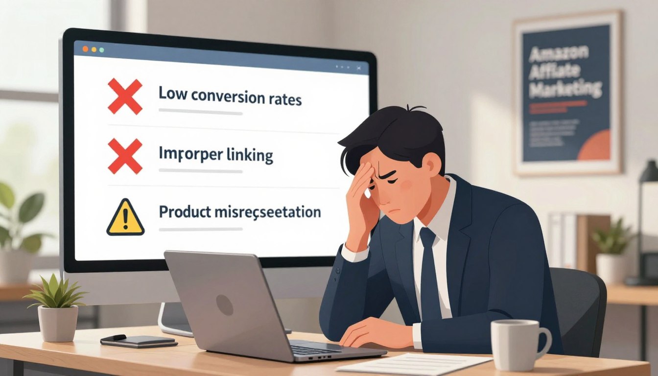 Read more about the article Common Amazon Affiliate Mistakes That Can Cost You Commissions Now