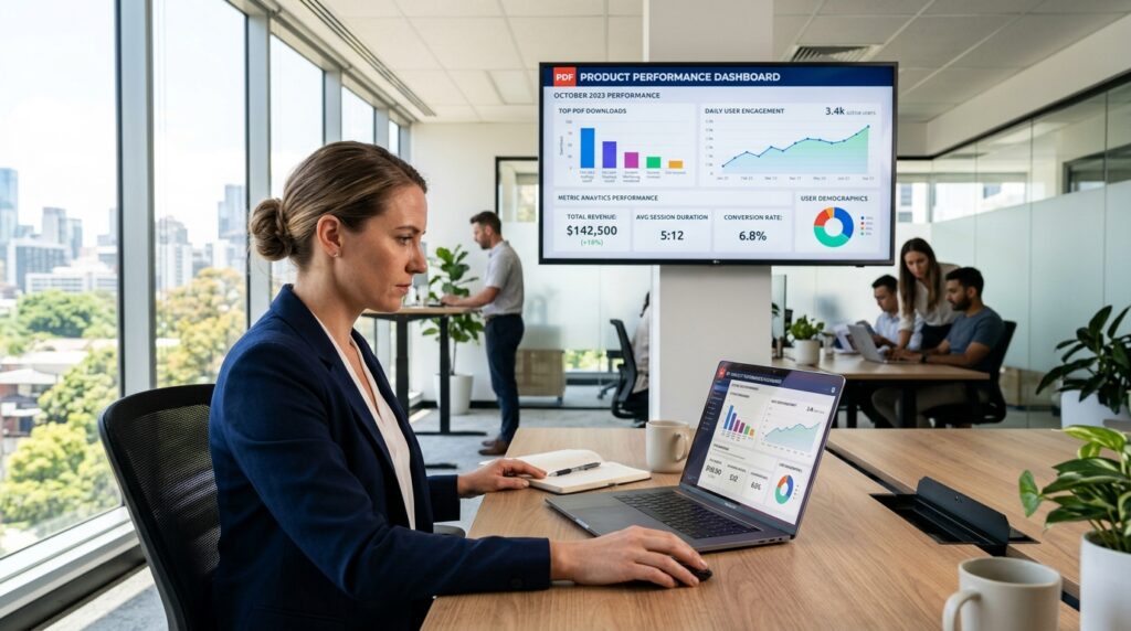 Digital product performance tracking